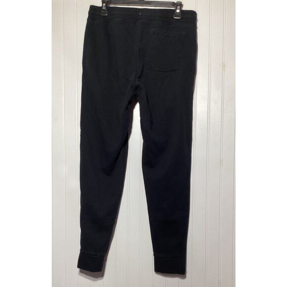 Banana Republic Jogger Sweatpants Women's Small S Drawstring Pockets Black - Picture 2 of 5